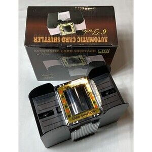 CHH Games Automatic Card Shuffler Casino Style Battery Operated